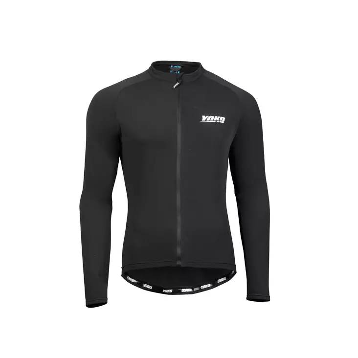 YOKO CHILL ZIP JERSEY BLACK - Miesten pyöräily asut - ZZZ0012289 - 1